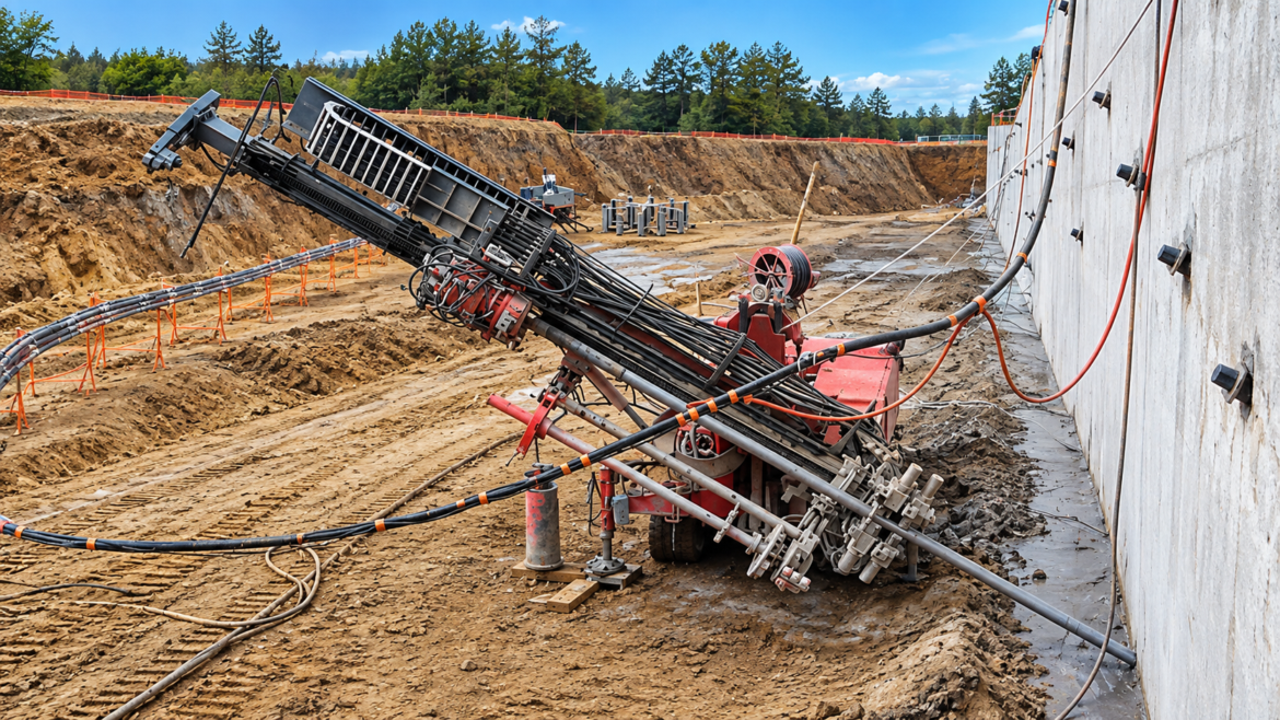 Ground anchors transfer tensile loads from a structure into soil or rock through an anchored bond zone. FHWA recognizes anchored systems for applications including earth-retaining structures and landslide stabilization.